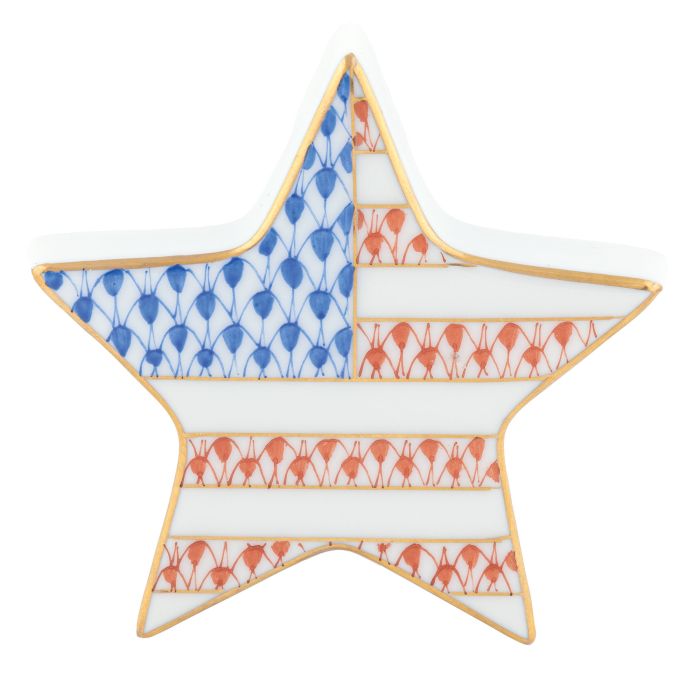 Patriotic Star - Herend - Gaines Jewelers