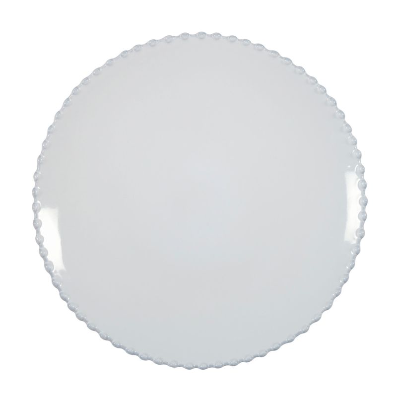 Pearl White Dinner Plate - Gaines Jewelers