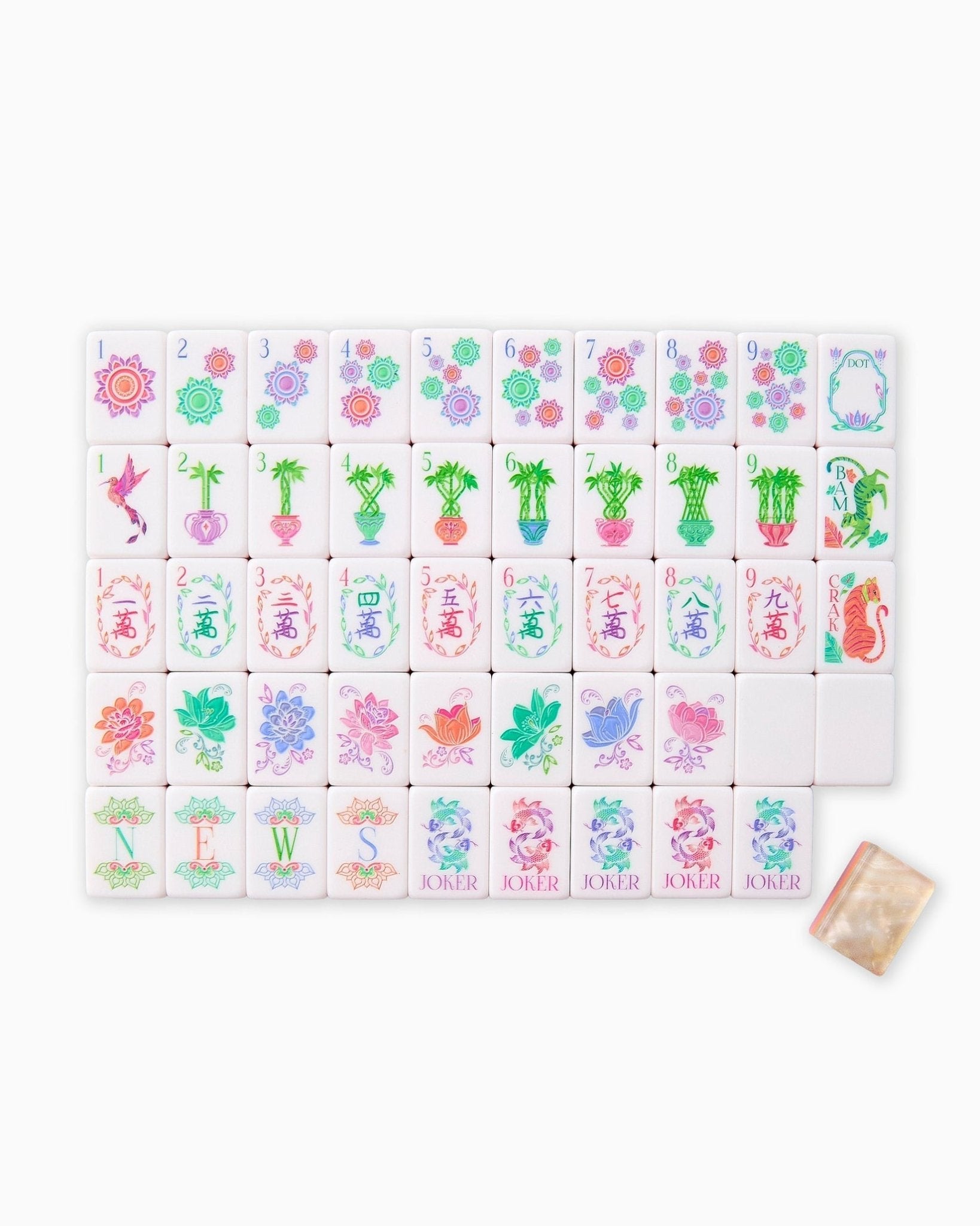 Pearlescent Mahjong Tiles - Oh My Mahjong - Gaines Jewelers