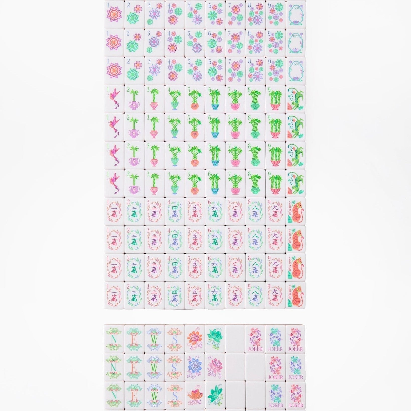 Pearlescent Mahjong Tiles - Oh My Mahjong - Gaines Jewelers