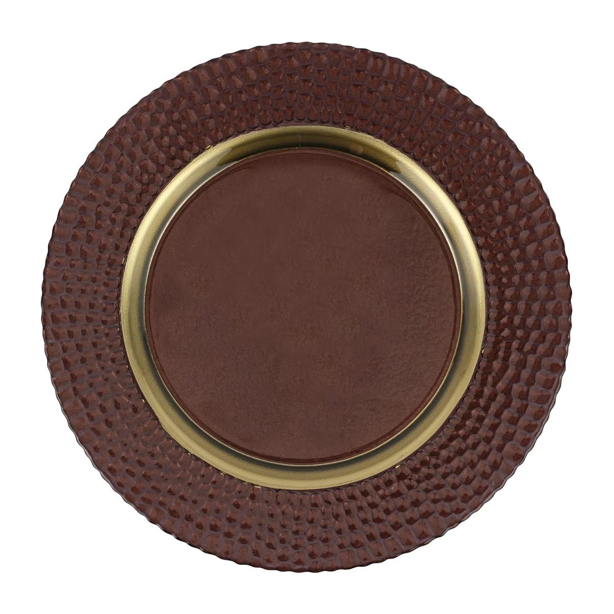 Pelli Glass Brown Charger - Vietri - Gaines Jewelers