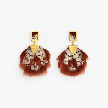 Penelope Bezel Drop Earring - Brackish - Gaines Jewelers