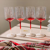 Peppermint Wine Glass - Set of 4 - Brydeen - Gaines Jewelers