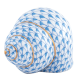 Periwinkle Shell in Blue - Herend - Gaines Jewelers