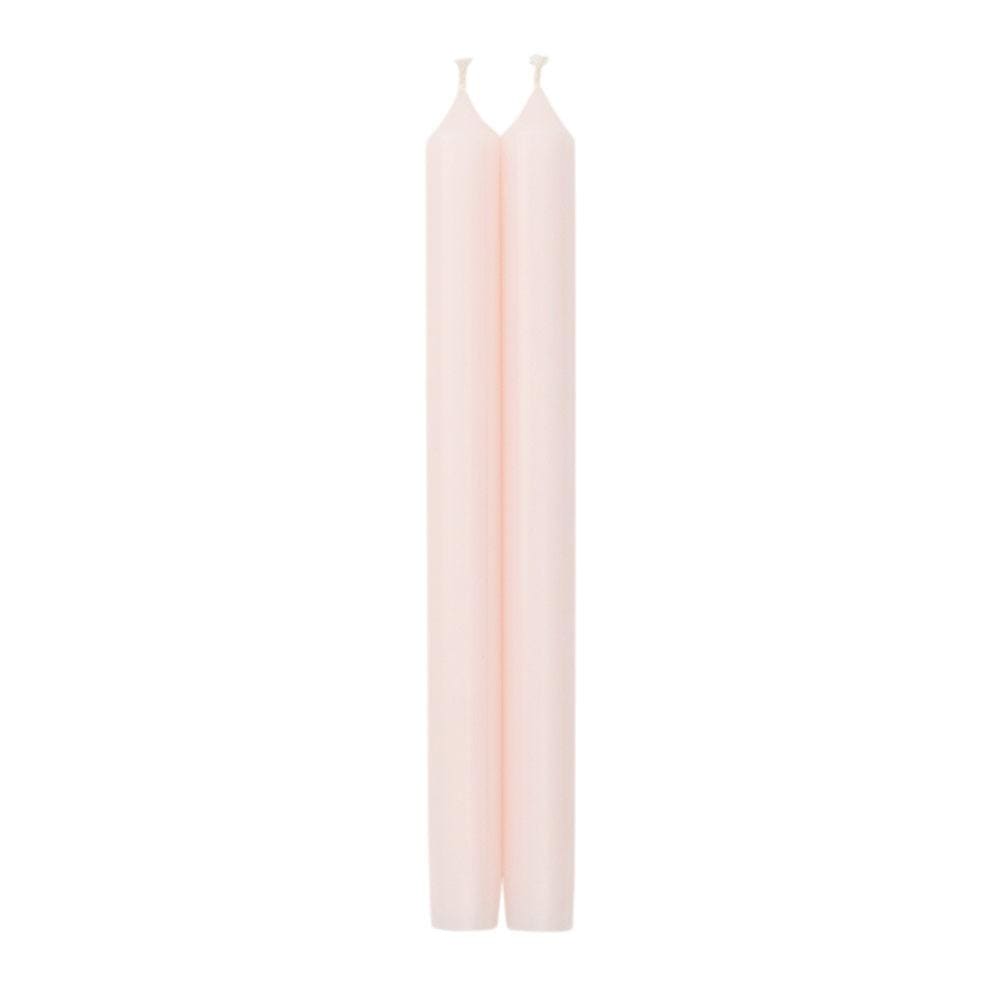 Petal Pink 10" Crown Candles - Caspari - Gaines Jewelers