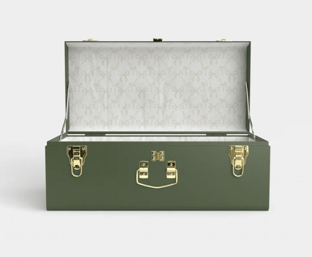 Petite Trunk Green "Briarcliff Bow" - Petite Keep - Gaines Jewelers