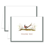 Pheasant and Foliage Thank You Card - Dogwood Hill - Gaines Jewelers