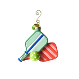 Pickleball Shaped Ornament - Coton Colors - Gaines Jewelers