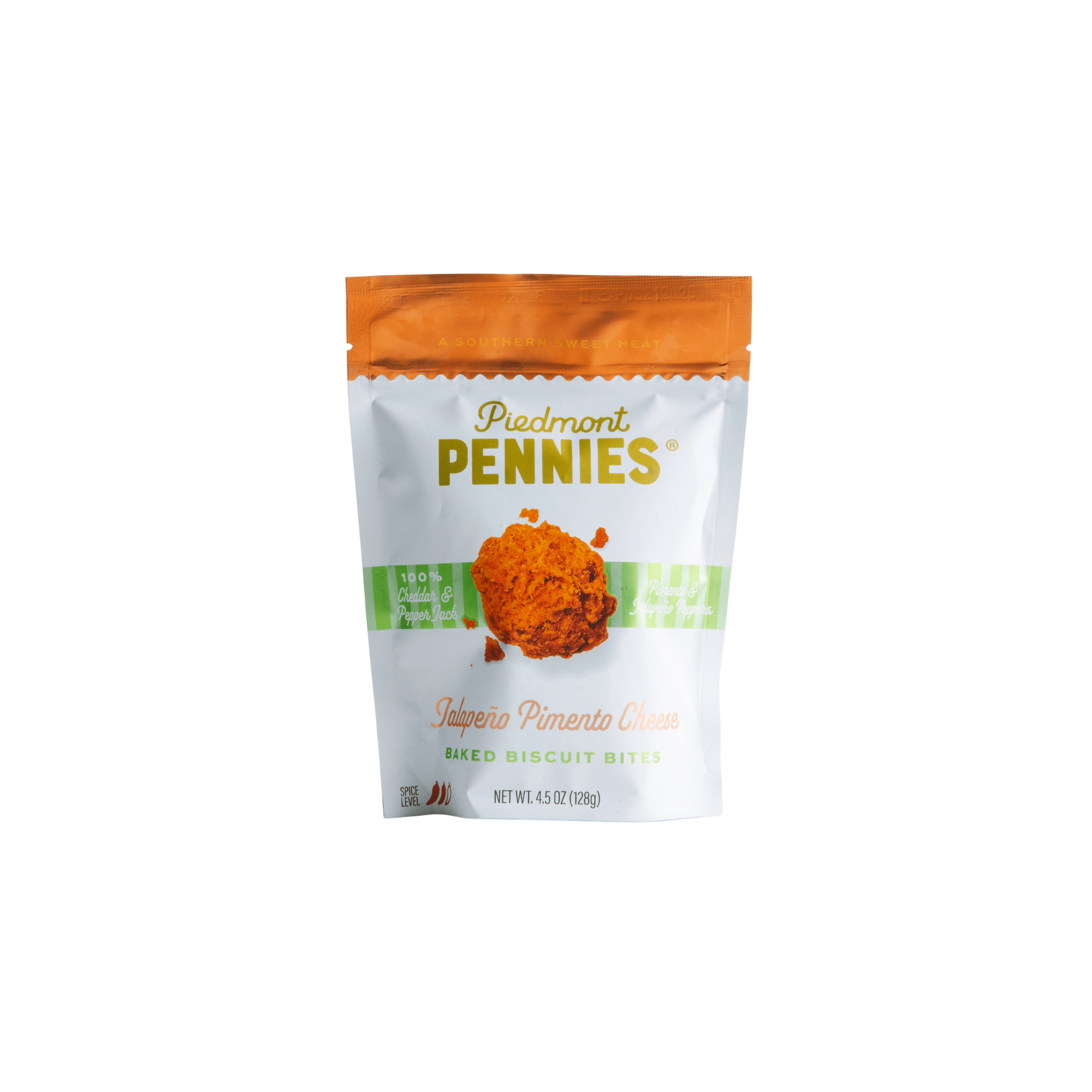 Piedmont Pennies - Case - Medium Pouch, Jalapeño Pimento Cheese (20) - Gaines Jewelers
