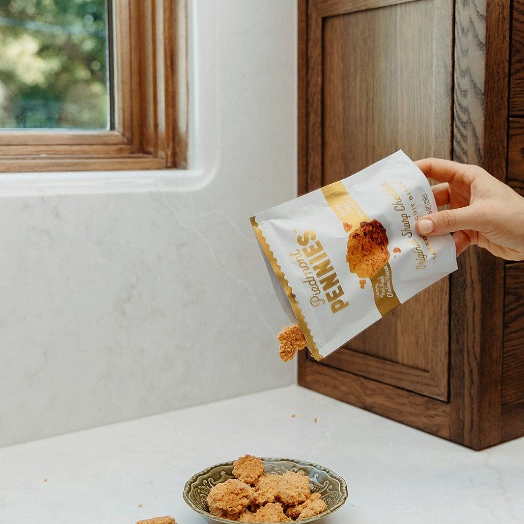 Piedmont Pennies - Cheddar Cheese Crackers Gourmet - Gaines Jewelers