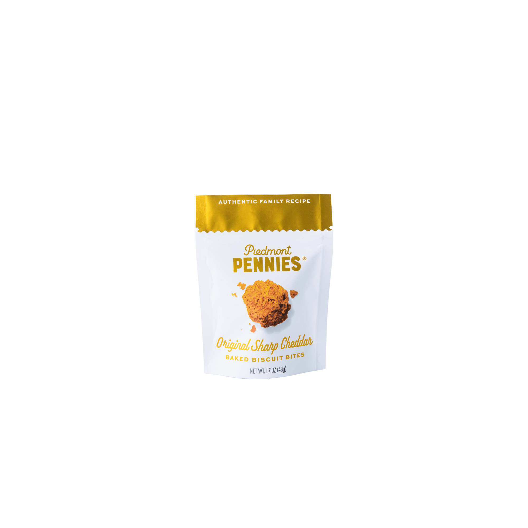Piedmont Pennies - Cheddar Cheese Crackers, Small Pouches (25) - Gaines Jewelers