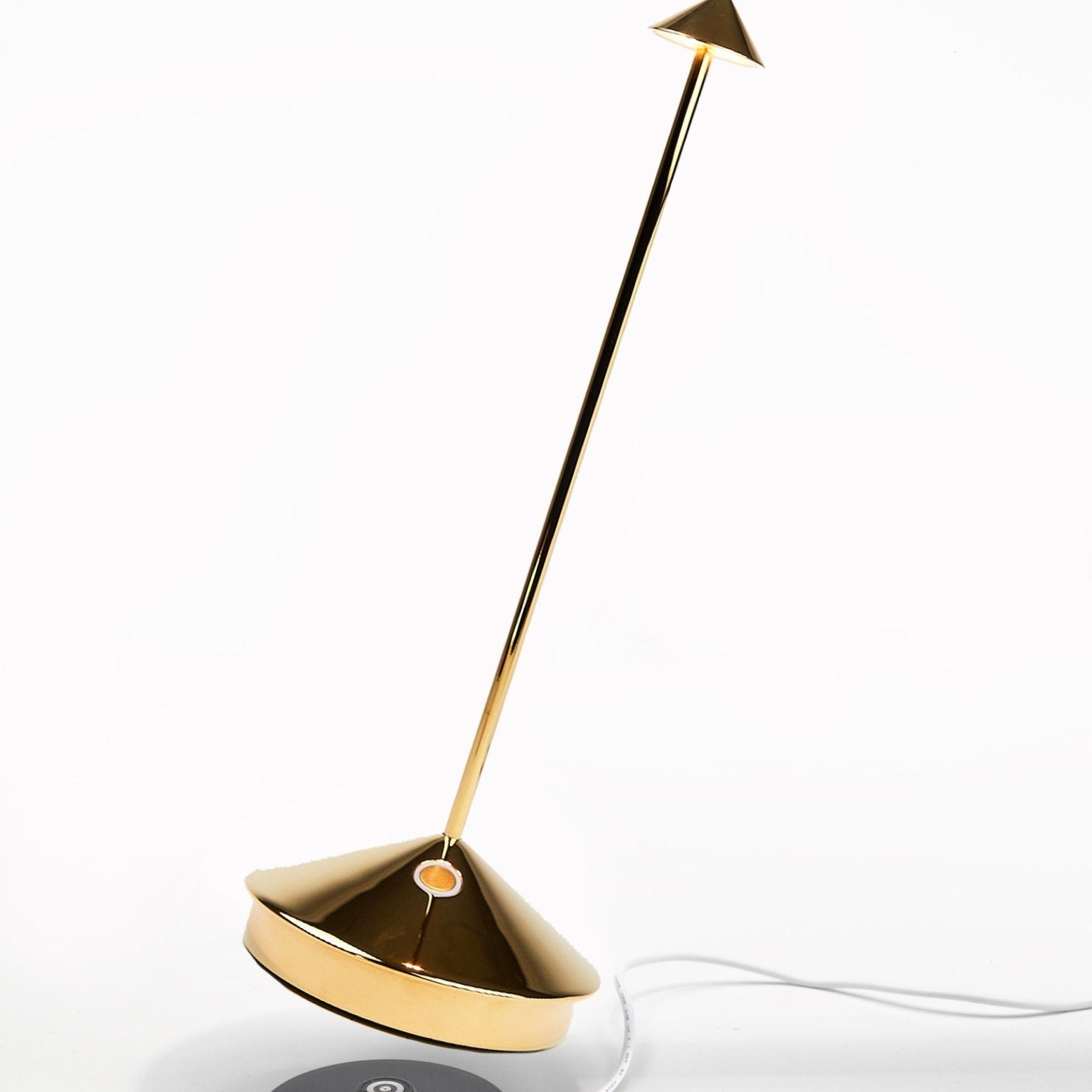 Pina Pro Table Lamp (Glossy Gold) - Zafferano - Gaines Jewelers