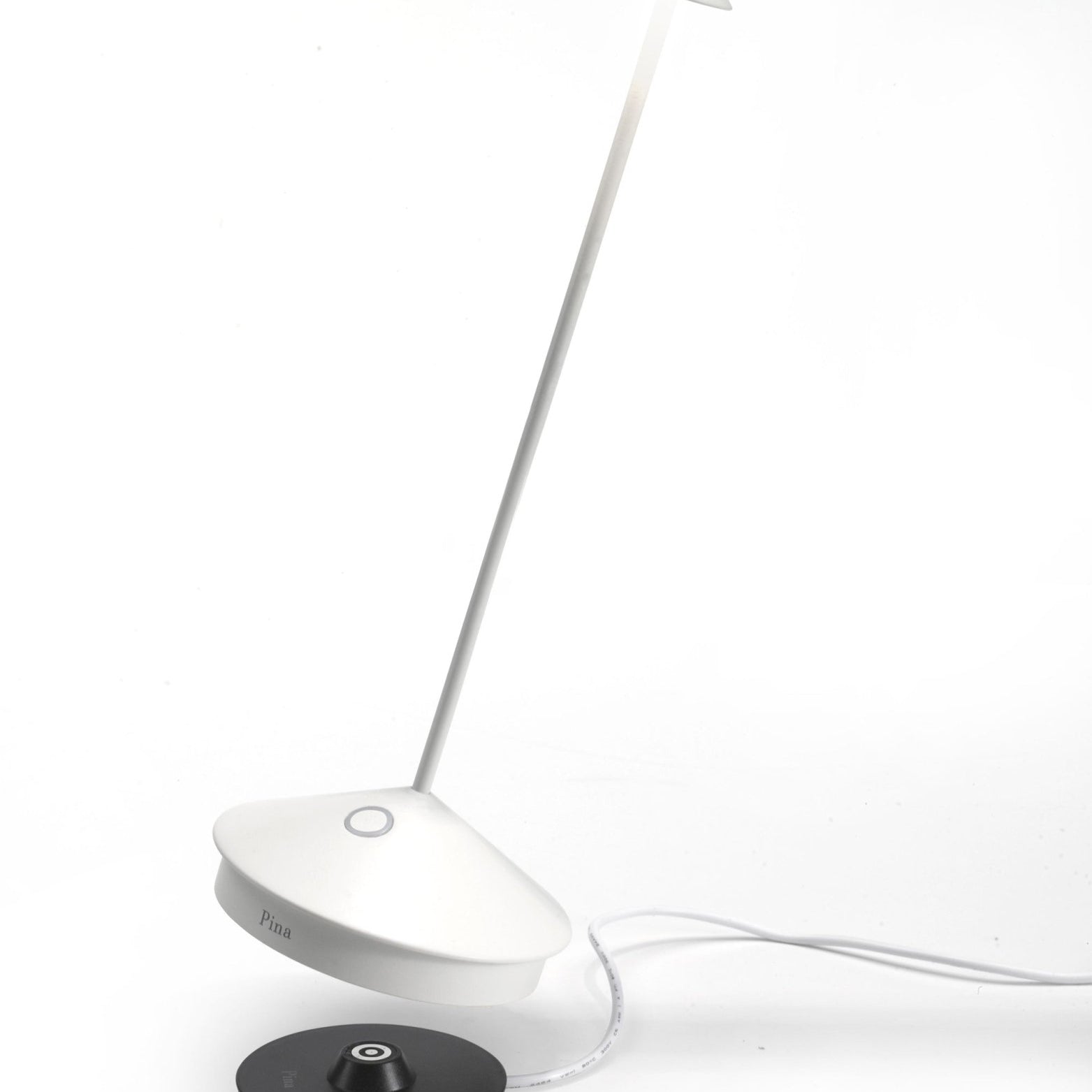 Pina Pro Table Lamp (White) - Zafferano - Gaines Jewelers