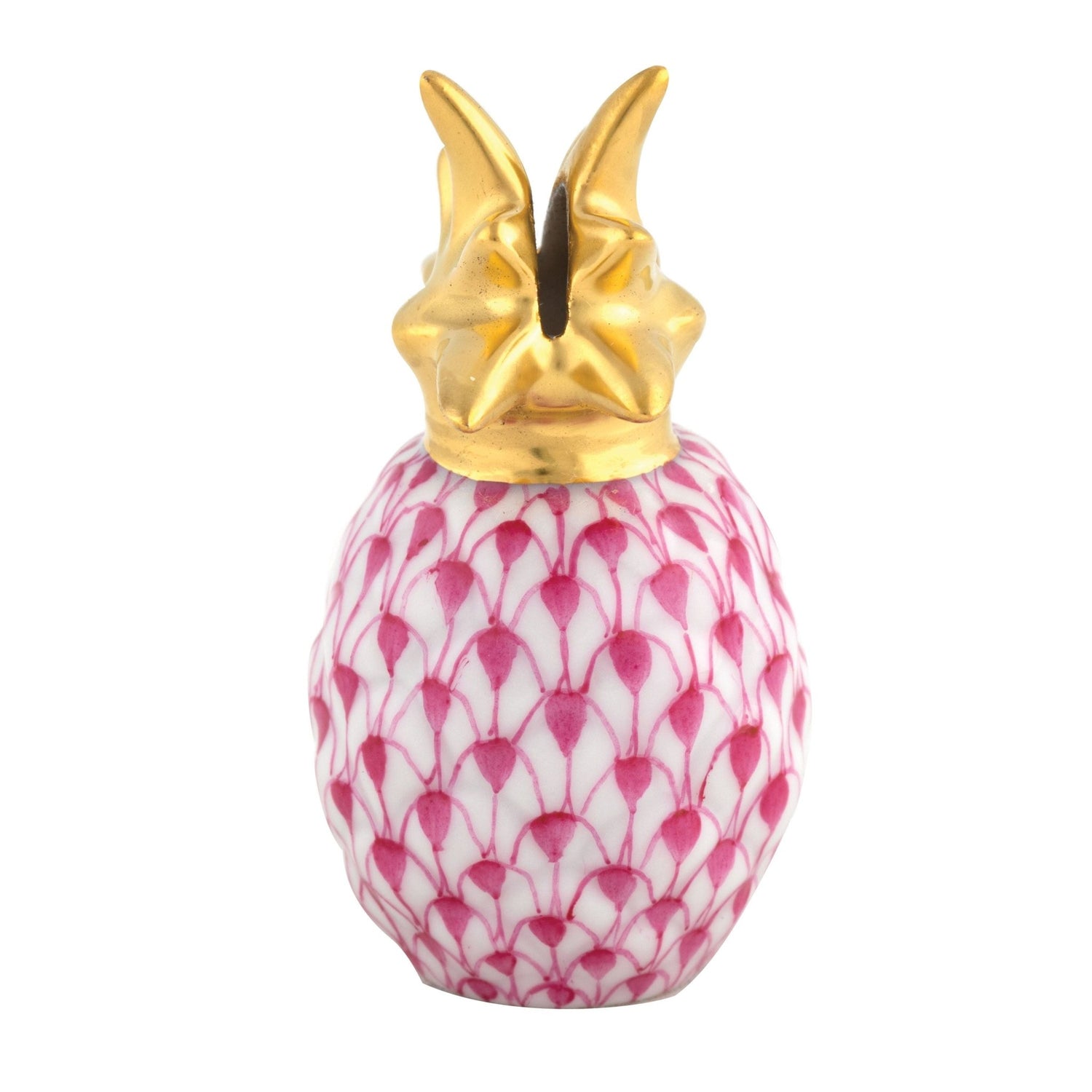 PINEAPPLE PLACE CARD HOLDER - Rasberry - Gaines Jewelers