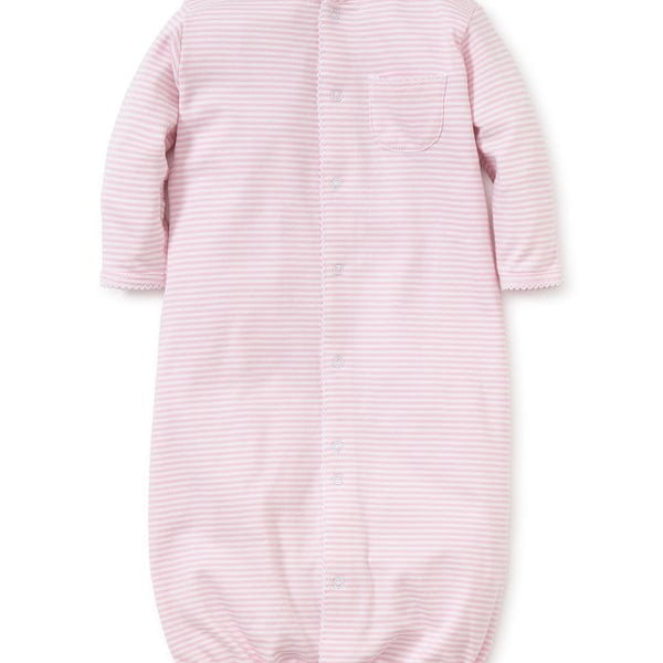 Pink and White Striped Convertible Gown- Kissy Kissy - Gaines Jewelers