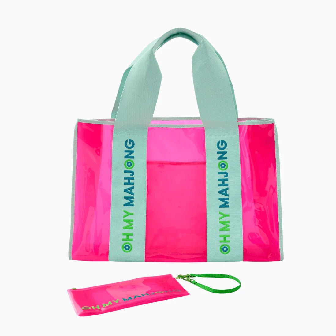 Pink Beach Bag - Oh My Mahjong - Gaines Jewelers