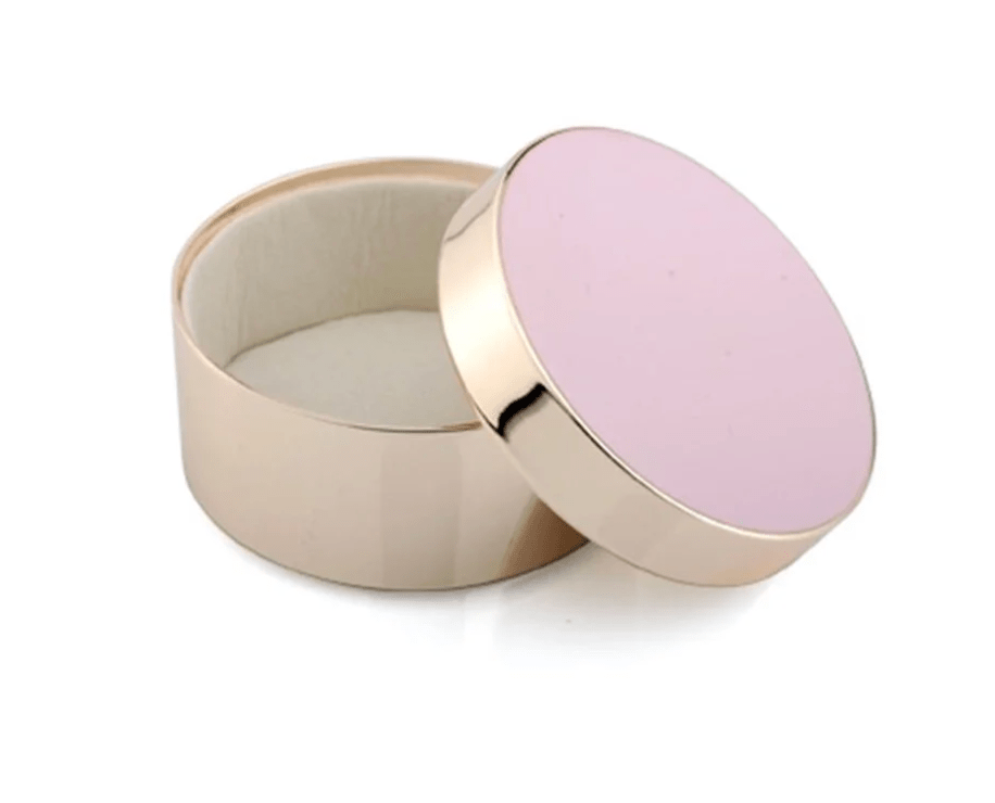 Pink & Gold Trinket Pot - Addison Ross - Gaines Jewelers