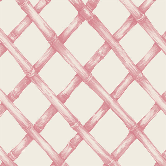 Pink Lattice Cocktail Napkin - pack of 20 - Hester and cook - Gaines Jewelers