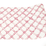 Pink Lattice Stripe Runner - Hester & Cook - Gaines Jewelers