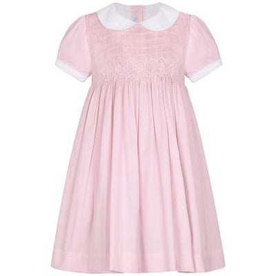 Pink Nella Smocked Dress - Gaines Jewelers