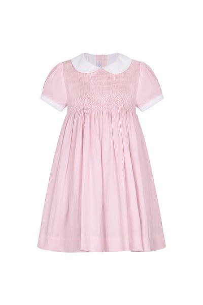 Pink Nella Smocked Dress - Gaines Jewelers