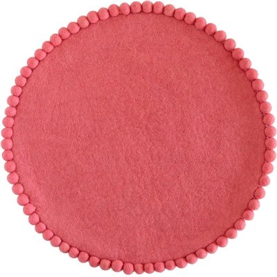 Pink Pom Pom Felt Placemat - Hester & Cook - Gaines Jewelers