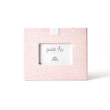 Pink Small Dot Mini Rectangle Frame - Happy Everything - Gaines Jewelers