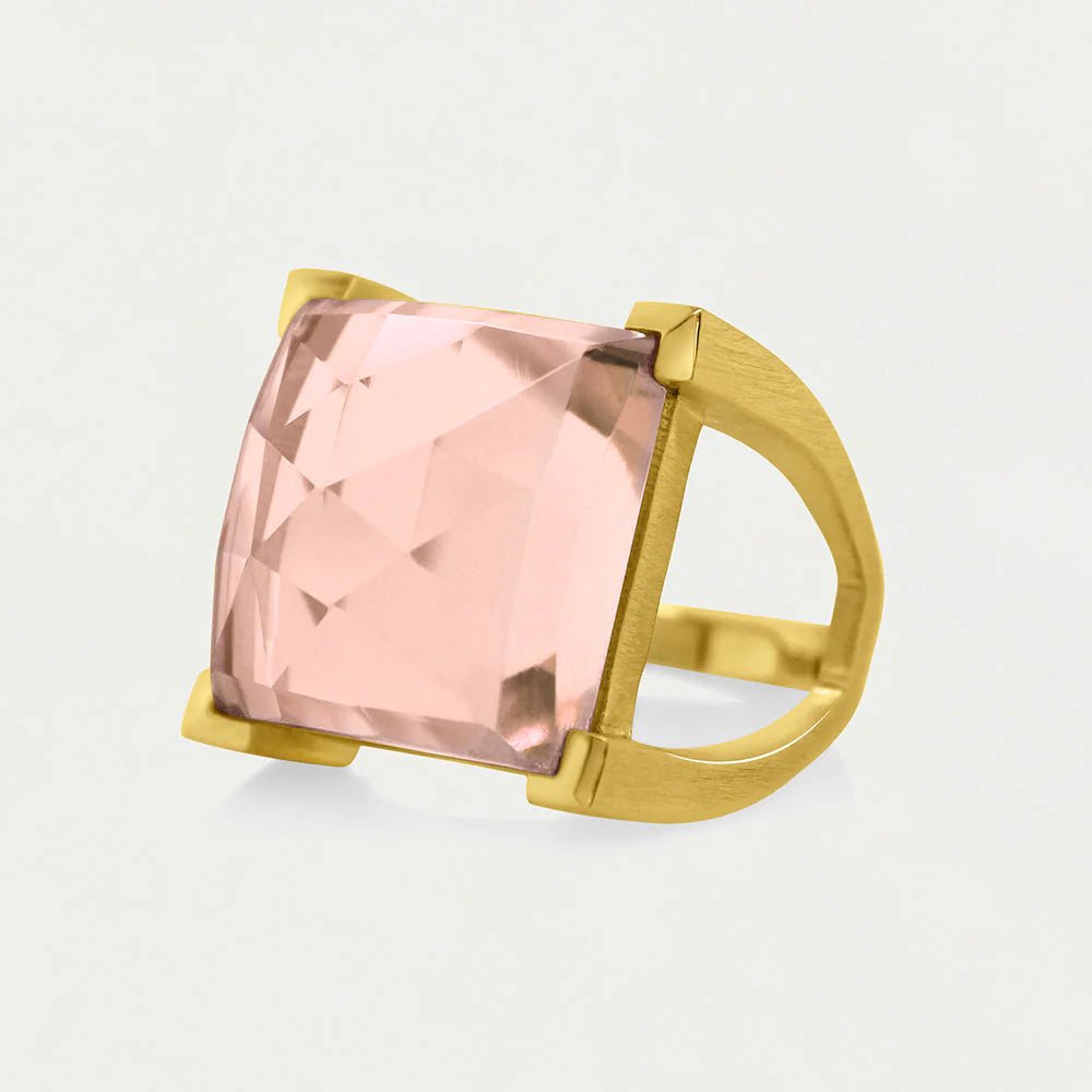Plaza Ring - Gold/Morganite - Size 7 - Dean Davidson - Gaines Jewelers