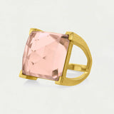 Plaza Ring - Gold/Morganite - Size 7 - Dean Davidson - Gaines Jewelers