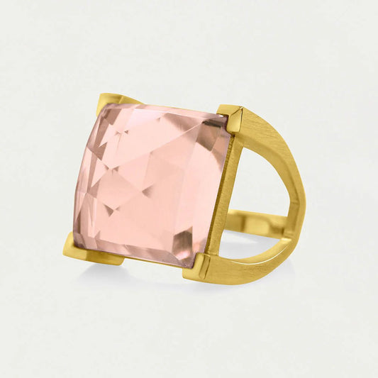 Plaza Ring - Gold/Morganite - Size 7 - Dean Davidson - Gaines Jewelers