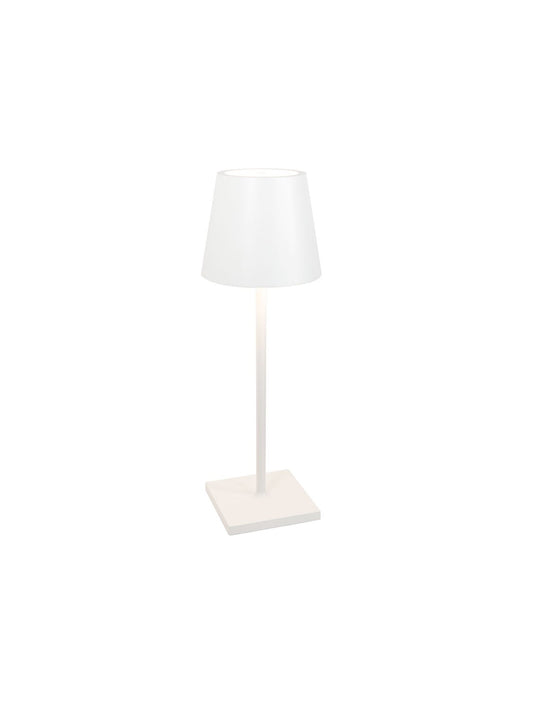 Poldina L Desk Lamp (White) - Zafferano - Gaines Jewelers