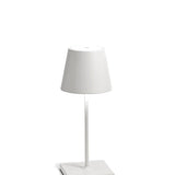 Poldina Pro Mini Table Lamp (White) - Zafferano - Gaines Jewelers