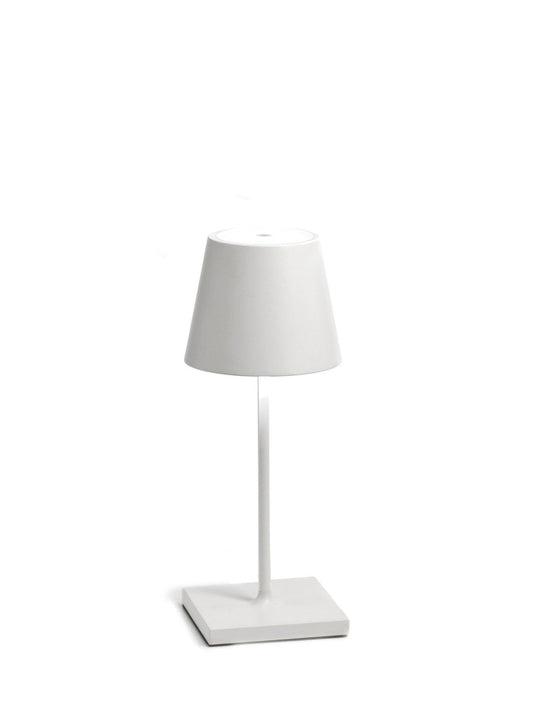 Poldina Pro Mini Table Lamp (White) - Zafferano - Gaines Jewelers