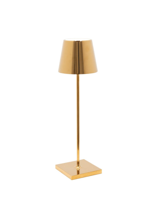 Poldina Pro Table Lamp (Glossy Gold) - Zafferano - Gaines Jewelers