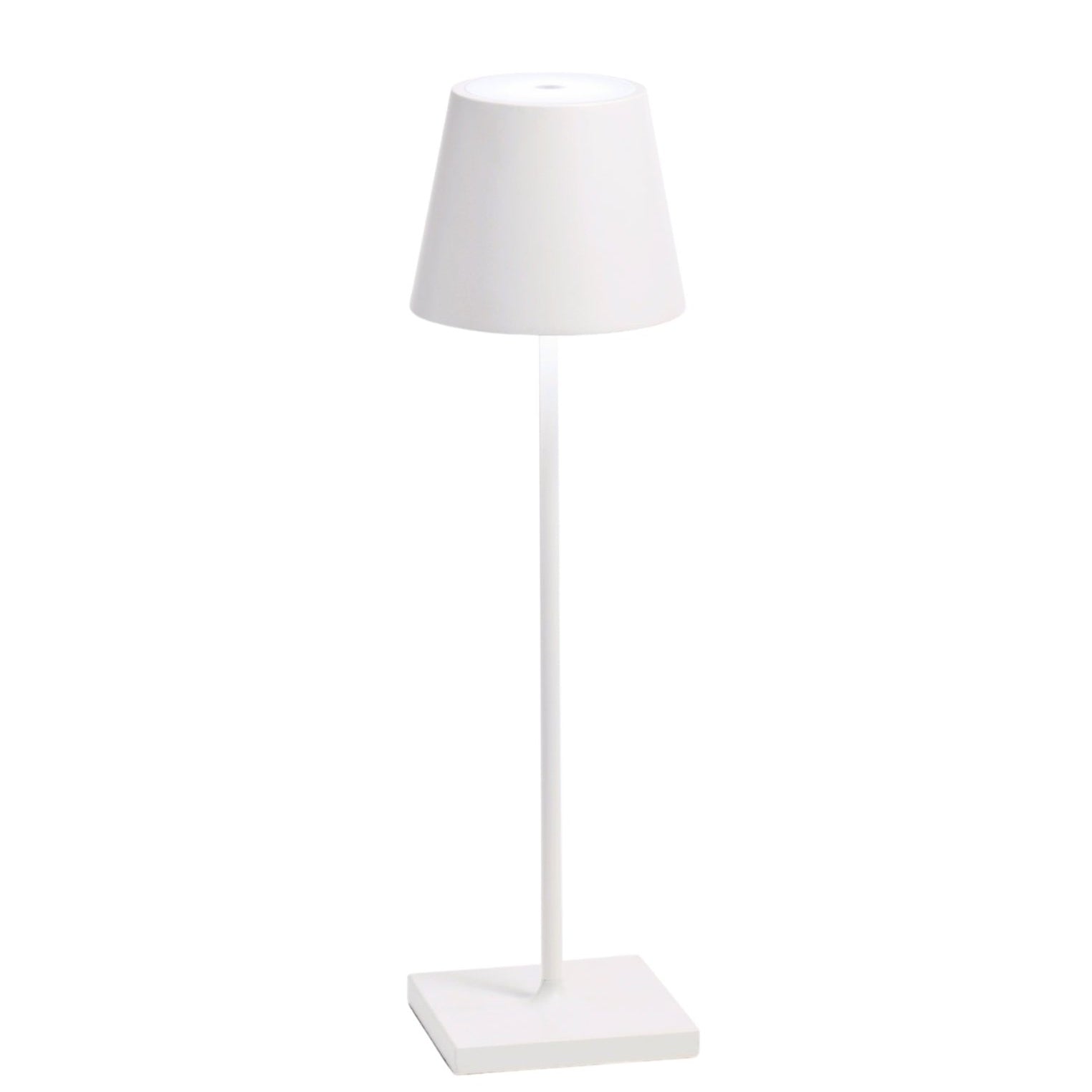 Poldina Pro Table Lamp (White) - Zafferano - Gaines Jewelers