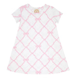Polly Play Dress - Short Sleeve - Belle Meade Bow - Beaufort Bonnet - Gaines Jewelers