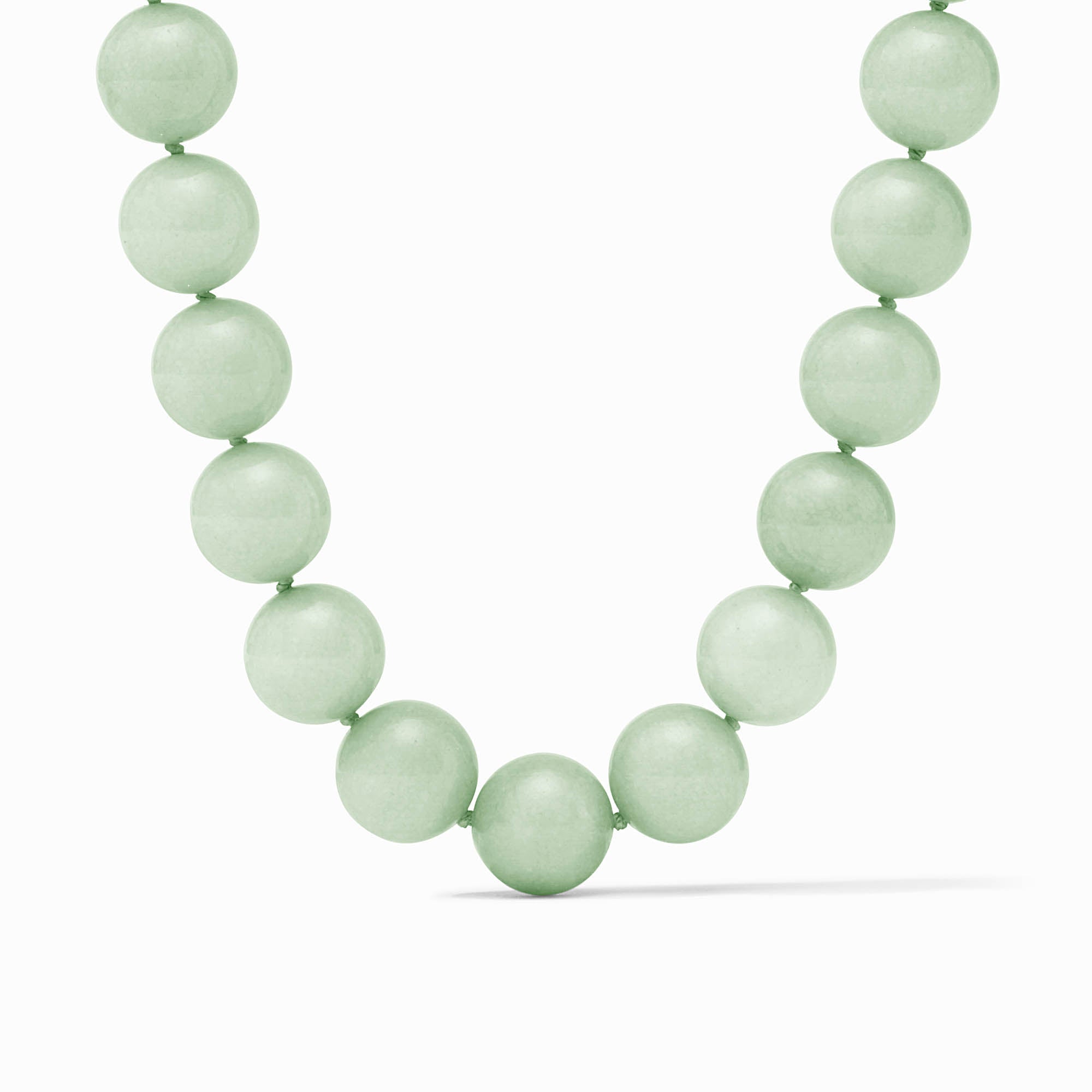 Portofino Beaded Necklace - Aqua Jade - OS - Julie Vos - Gaines Jewelers