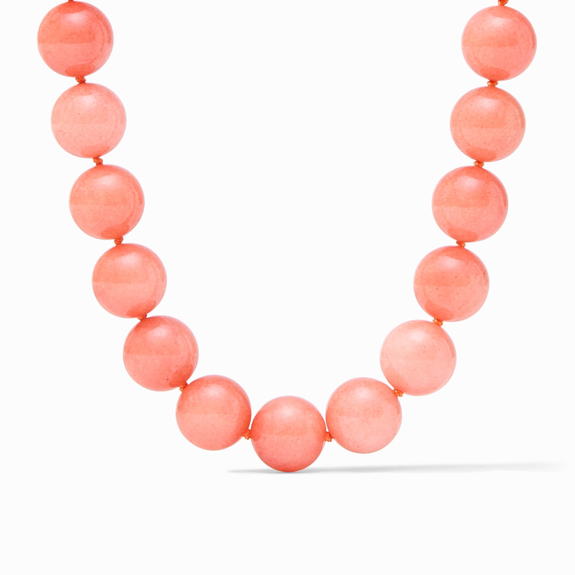 Portofino Beaded Necklace - Melon Jade - OS - Julie Vos - Gaines Jewelers