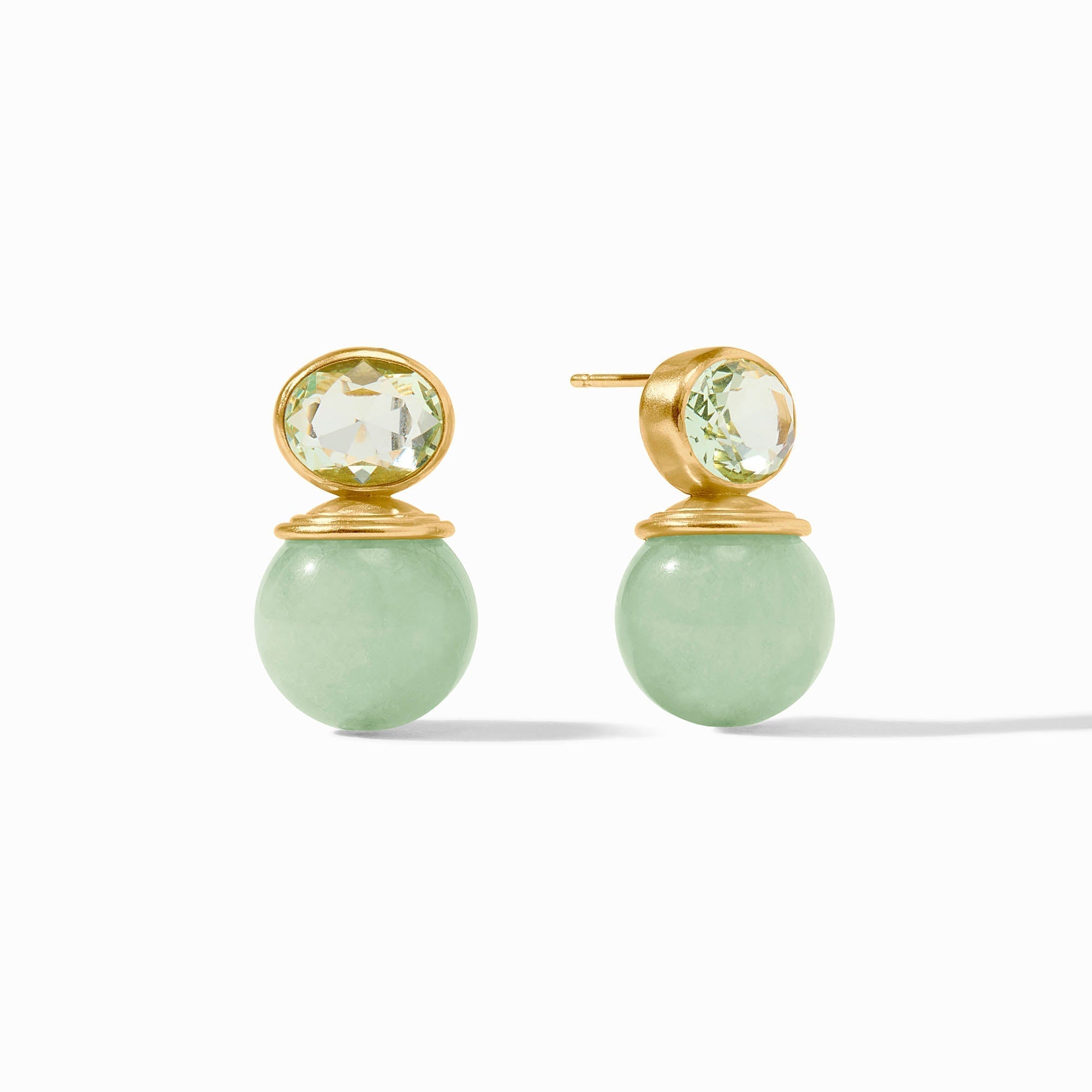 Portofino Earring - Aqua Jade - OS - Julie Vos - Gaines Jewelers