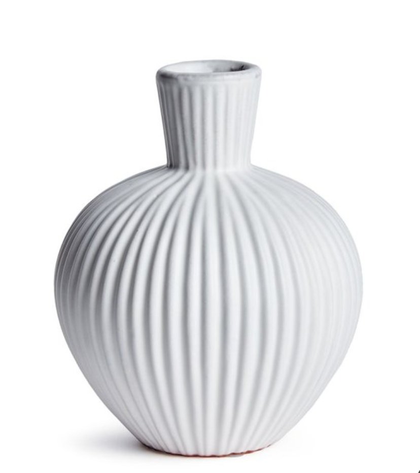 Pravi Vase - White - Napa Home & Garden - Gaines Jewelers