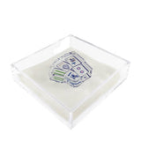 Preppy Mahjong Acrylic Napkin Weight - Maven Home - Gaines Jewelers