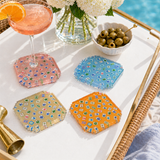 Preppy Mahjong Boxed Coaster Set - Maven Home - Gaines Jewelers