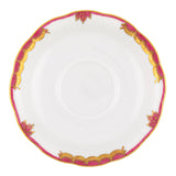 Princess Victoria Raspberry Tea Saucer - Gaines Jewelers