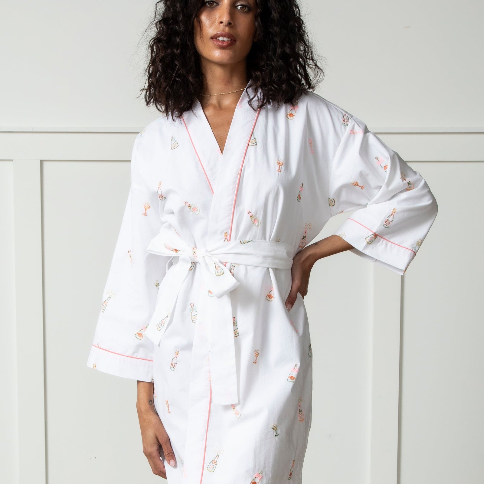 Print Fresh - Bubbly Brunch - Getting Ready Robe - Gaines Jewelers