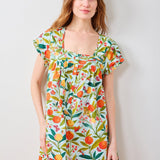 Print Fresh - Butterfly Grove Pintuck Nightgown - Gaines Jewelers