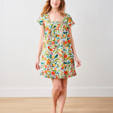 Print Fresh - Butterfly Grove Pintuck Nightgown - Gaines Jewelers
