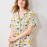 Print Fresh - Short PJ Set in Sweet Bee - Gaines Jewelers