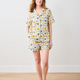 Print Fresh - Short PJ Set in Sweet Bee - Gaines Jewelers