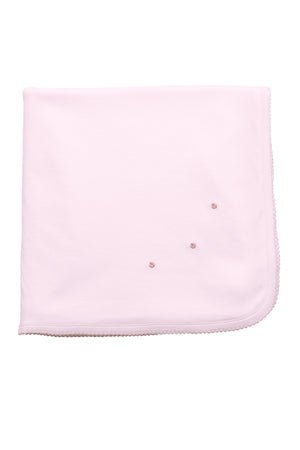 Proper Pima Baby Blanket- Pink - Gaines Jewelers