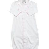 Proper Pima Converter Gown- White with pink - Gaines Jewelers